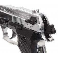  Охолощенный пистолет Beretta 92 CO Курс-С (Хром)