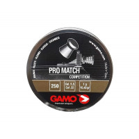 Пули Gamo Pro Match 5,5 мм, 1 грамм, 250 штук