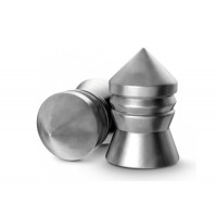 Пули H&N Silver Point 5,5 мм, 1,11 грамм, 200 штук Пули H&N Silver Point 5,5 мм, 1,11 грамм, 200 штук