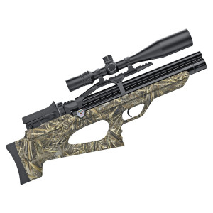 Пневматическая винтовка Aselkon MX-10S Camo Max-5, L=450 (PCP, 3 Дж) 5,5 мм