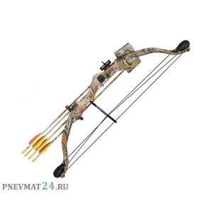 Детский блочный лук Man Kung MK-CB010, 11 кг, 84 см (камуфляж)